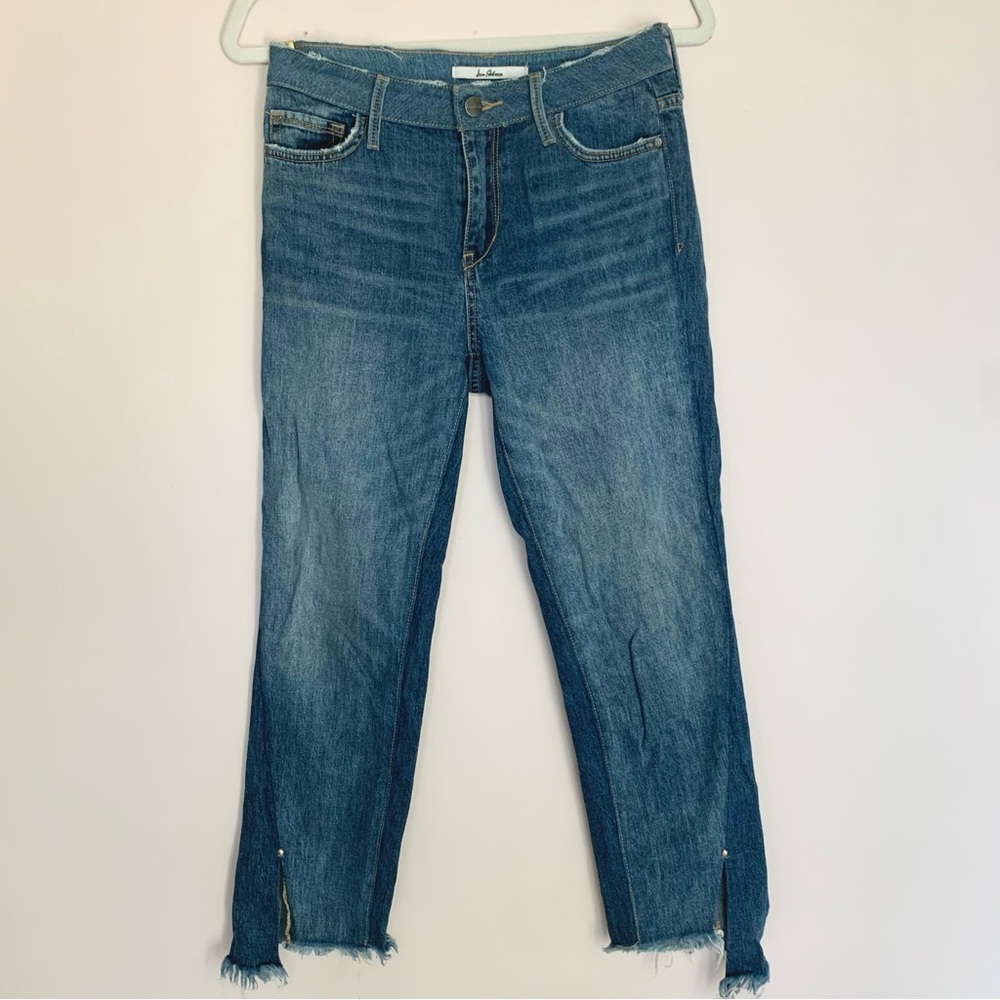 Sam Edelman The Mary Jane High Rise Straight Ankle Jeans